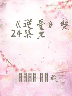 《逆爱》双男主24集免