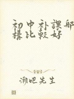 初中补课哪个机构比较好