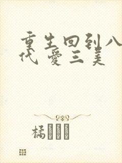 重生回到八零年代 爱三美