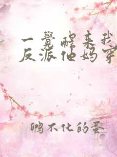 一觉醒来我成了反派他妈穿书