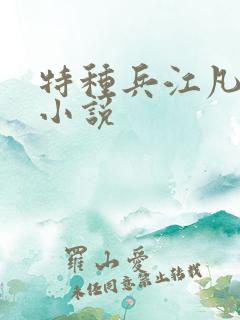 特种兵江凡主角小说