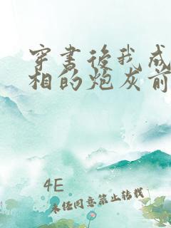 穿书后我成了丞相的炮灰前妻