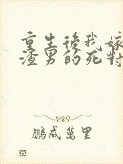 重生后我嫁给了渣男的死对头更新