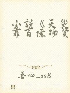 小说《天灾,我靠百亿物资成末世大佬》