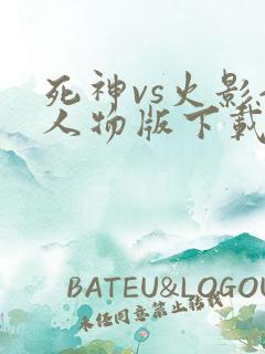 死神vs火影全人物版下载破解版
