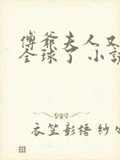 傅爷夫人又惊艳全球了 小说