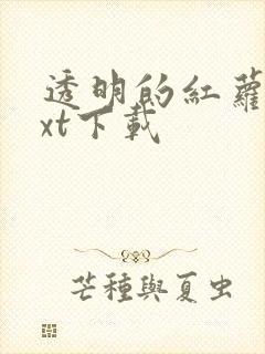 透明的红萝卜txt下载