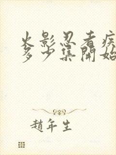 火影忍者疾风传多少集开始