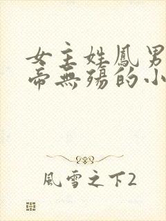 女主姓凤男主叫帝无殇的小说