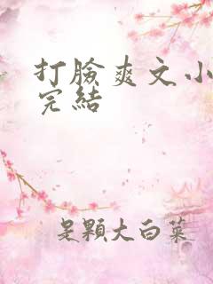 打脸爽文小说已完结