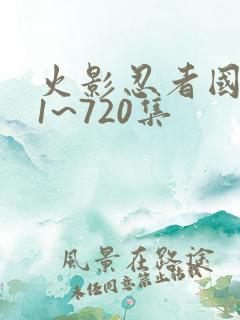 火影忍者国语版1~720集