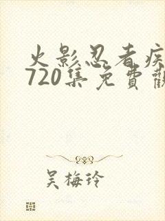 火影忍者疾风传720集免费观看