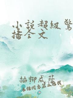 小说超级惊悚直播全文