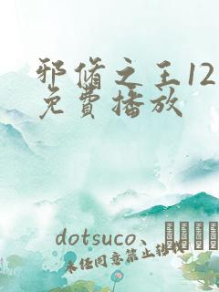 邪修之王12季免费播放