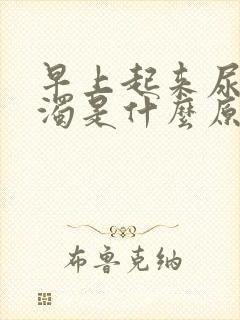 早上起来尿黄浑浊是什么原因