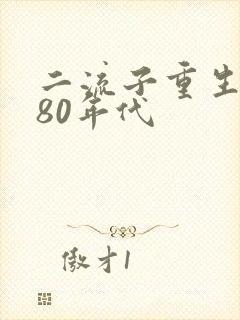 二流子重生回到80年代
