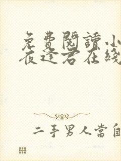 免费阅读小说此夜逢君在线阅读全文