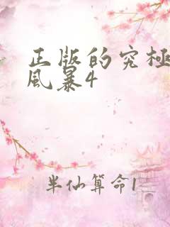 正版的究极忍者风暴4