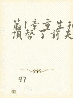 第1章重生后我顶替了前夫白月光