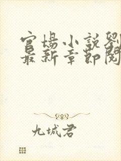 官场小说刘志中最新章节阅读全文