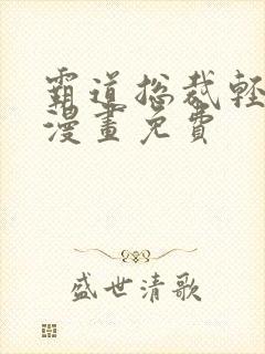 霸道总裁轻轻爱漫画免费