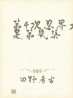 第4次忍界大战是第几集