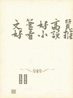 文笔好高质量超好看小说推文