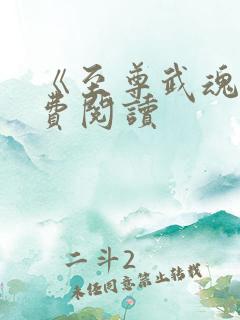 《至尊武魂》免费阅读