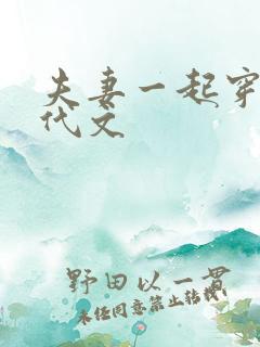 夫妻一起穿越年代文