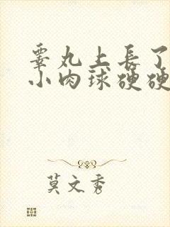 睾丸上长了一个小肉球硬硬的不痛