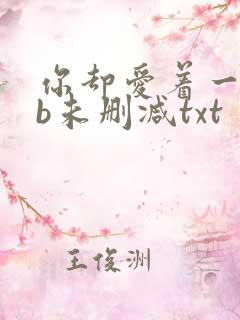 你却爱着一个sb未删减txt