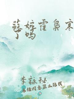 苏婉霍枭寒结束了吗