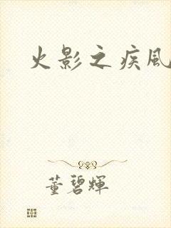 火影之疾风