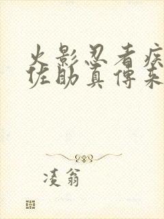 火影忍者疾风传佐助真传来光篇