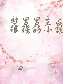 双男男主占有欲很强的小说