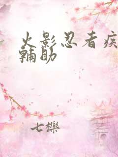 火影忍者疾风传辅助