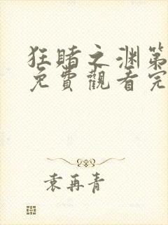 狂赌之渊第一季免费观看完整版