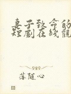 妻子致命的谎言短剧在线观看