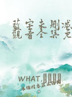 蓝宇未删减在线观看全集免费播放高清电影