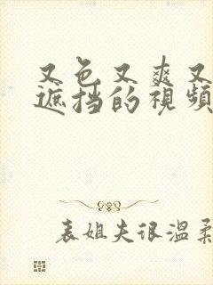 又色又爽又黄无遮挡的视频