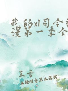 我的xl司令动漫第一季全集在线观看