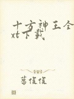 十方神王全本txt下载
