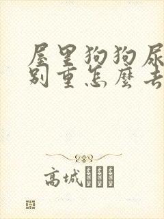 屋里狗狗尿味特别重怎么去除