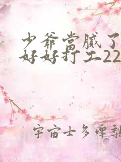 少爷当腻了只想好好打工22