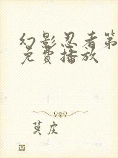 幻影忍者第二季免费播放