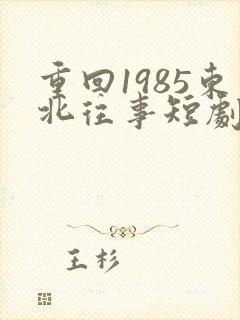重回1985东北往事短剧在线观看免费