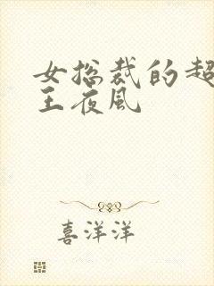 女总裁的超级兵王夜风