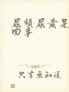 尿频尿黄是怎么回事