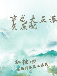 穿成大反派的炮灰原配