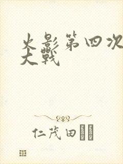 火影第四次忍界大战